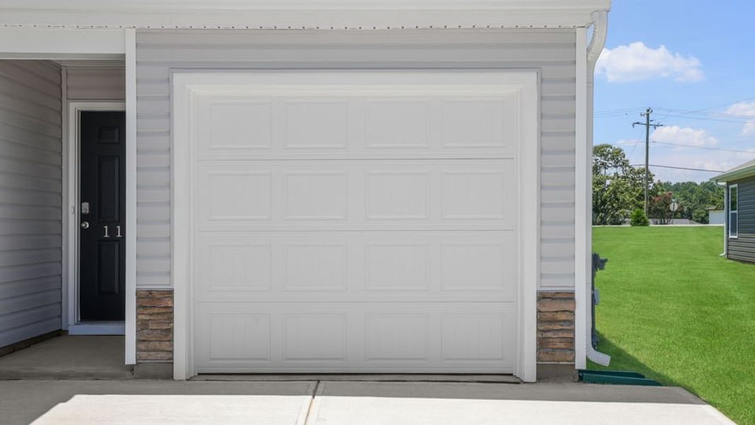Exterior details and patio area of a home in Harper Ridge, Roebuck (Image 3).