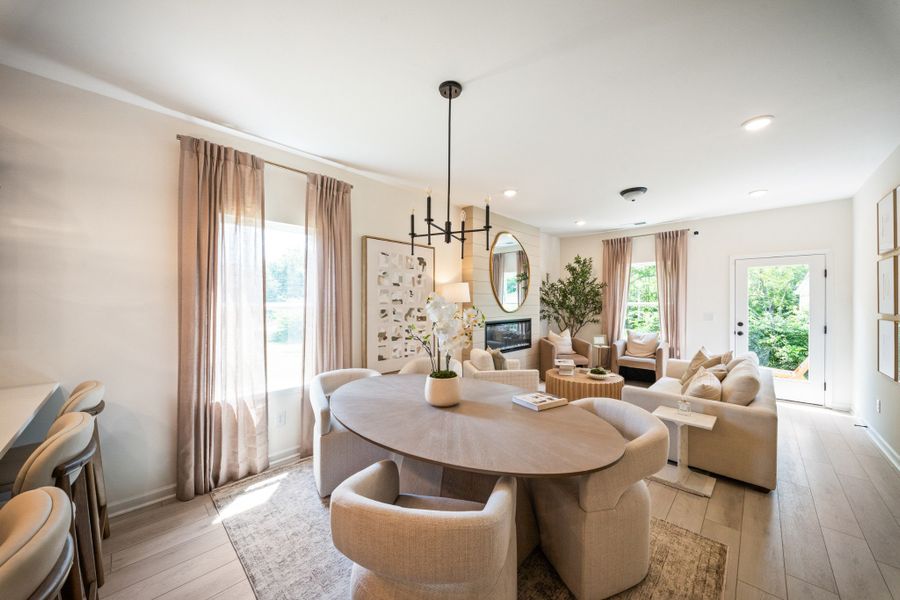Photos are of the Jasper model home in Spring Branch