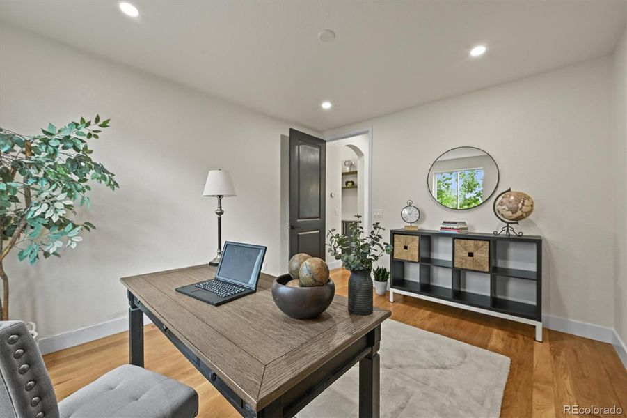 Furnished interior view inside a new home in , Golden (Image 16).