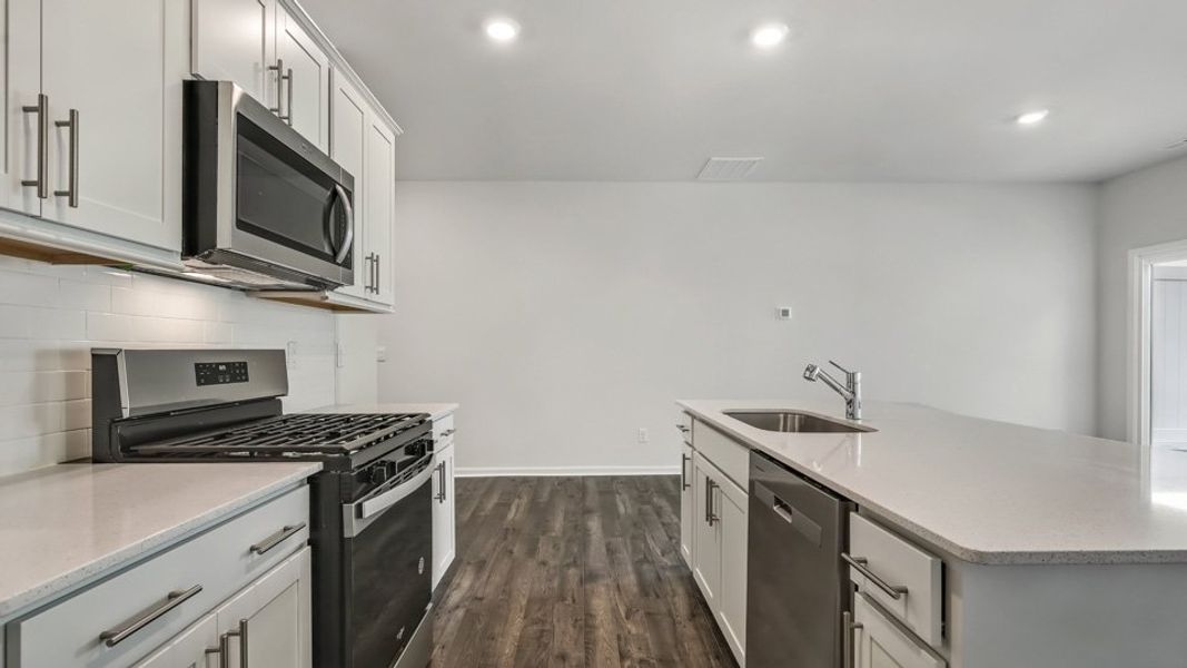 Furnished interior view inside a new home in The Grove at Glennview, Kernersville (Image 8).