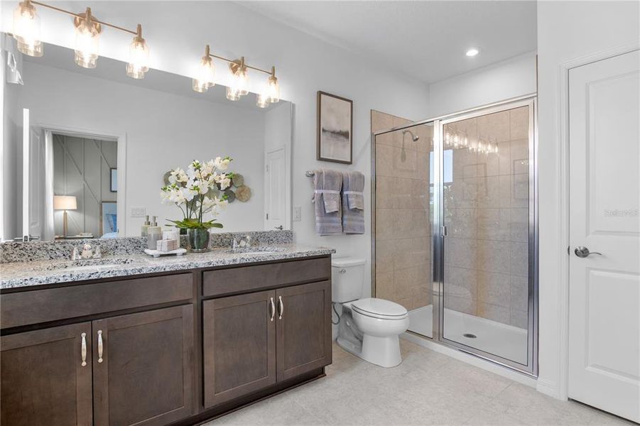 Furnished interior view inside a new home in , Westchase (Image 44).