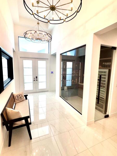 Furnished interior view inside a new home in , Palm Beach Gardens (Image 17).