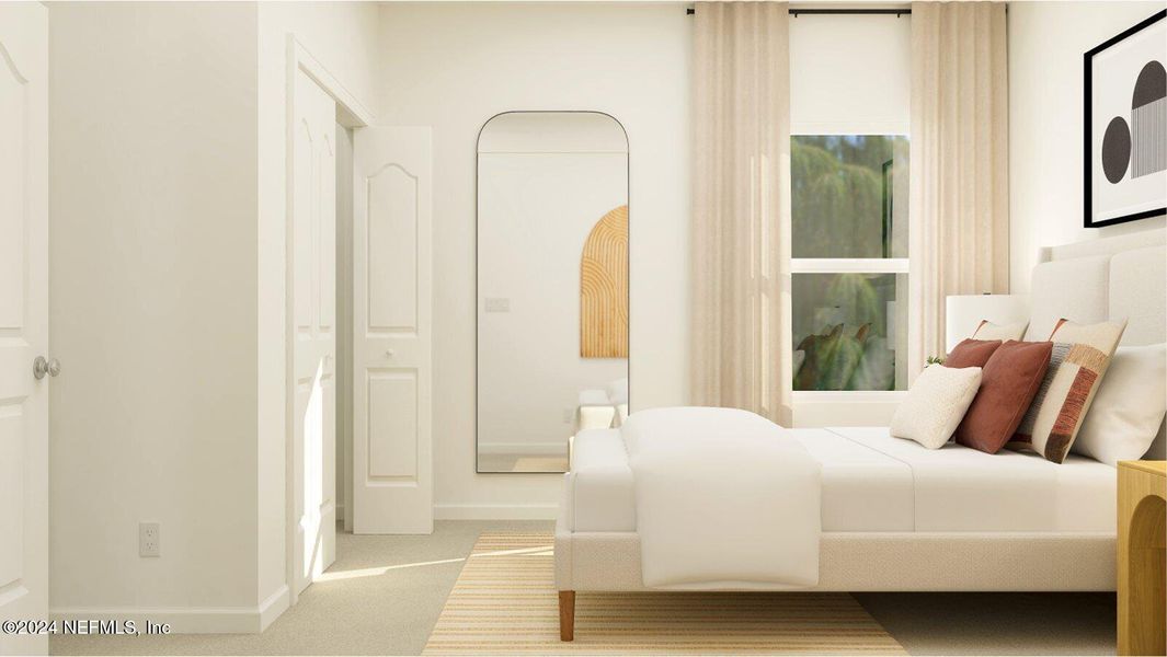 Furnished interior view inside a new home in Granary Park, Green Cove Springs (Image 10).