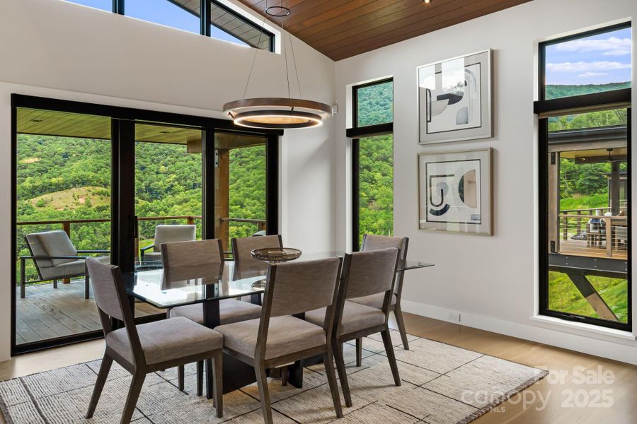 Furnished interior view inside a new home in , Sylva (Image 33).