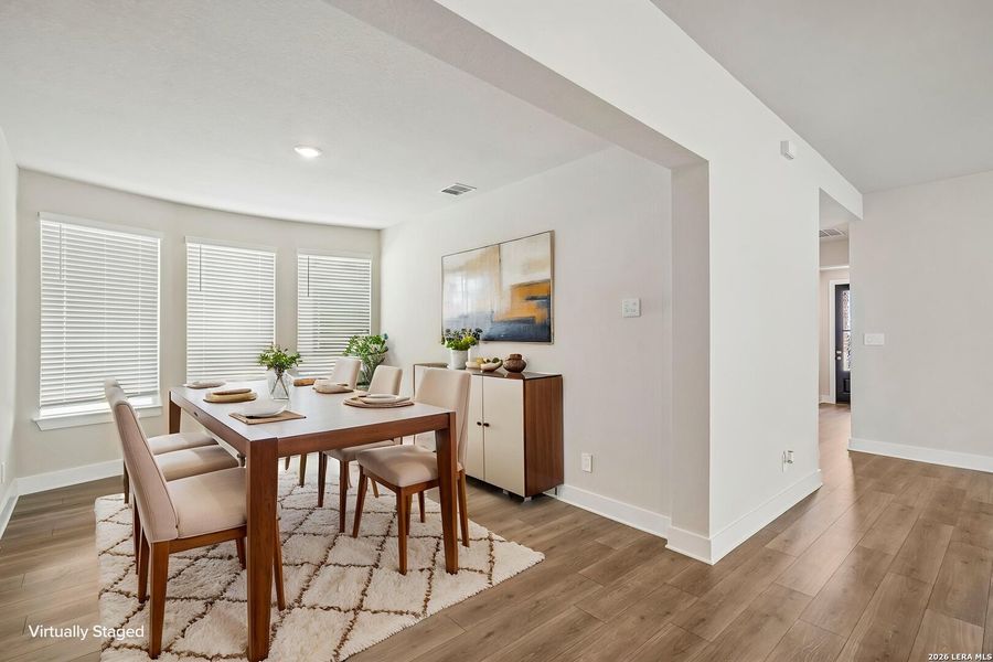 Furnished interior view inside a new home in Stetson Ridge, Marion (Image 10).