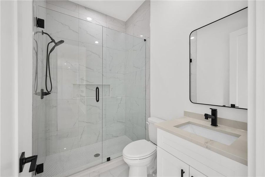 Furnished interior view inside a new home in , Sugar Hill (Image 13).
