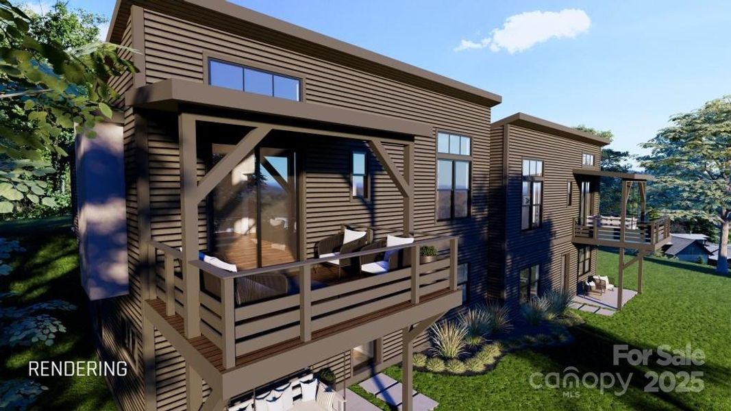 Lovely covered deck
