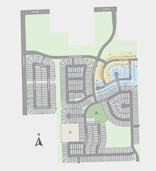 Hockley Meadows Site Map