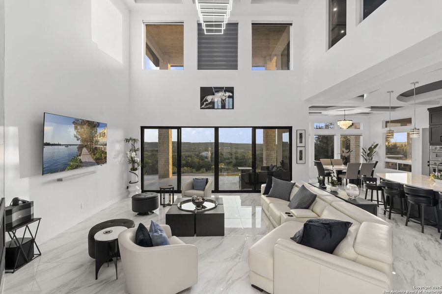 Furnished interior view inside a new home in , Spring Branch (Image 30).