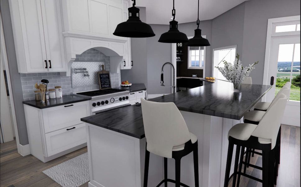 Representative furnished interior of a home built from the Milton by Zeal Home Builders in Patti Lynn Hills, Paradise (Image 13).