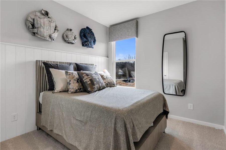 Furnished interior view inside a new home in Three Rivers, Rome (Image 17).