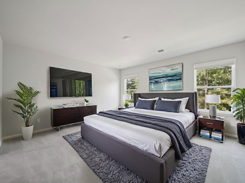 Furnished interior view inside a new home in Artisan Walk, Fairburn (Image 8). Furnished interior view inside a new home in Artisan Walk, Fairburn (Image 8).