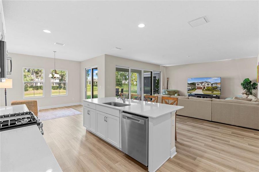 Furnished interior view inside a new home in Hawkstone, Lithia (Image 33).