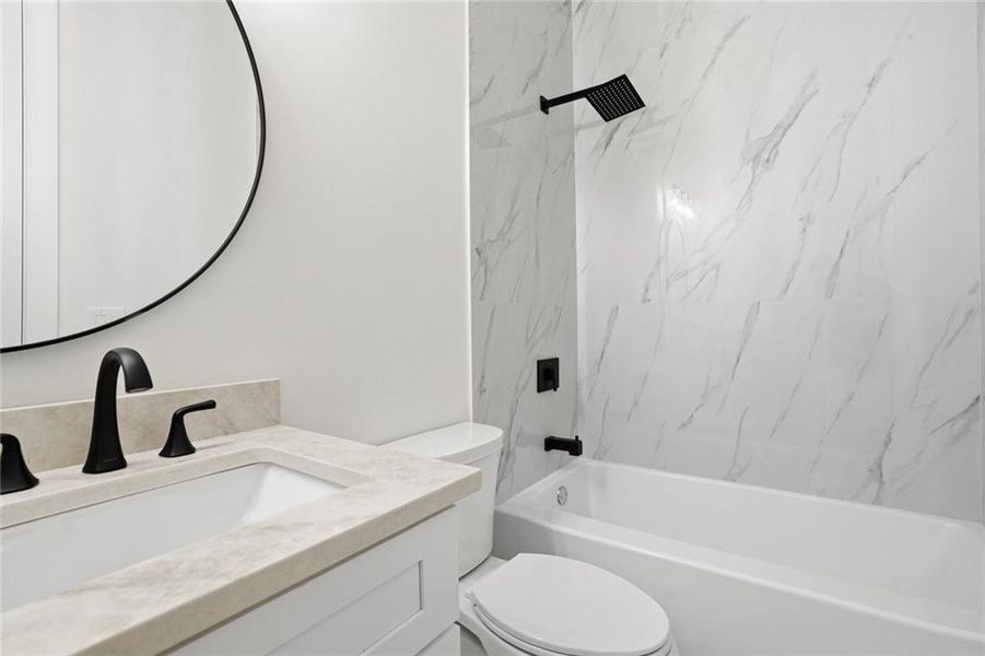 Furnished interior view inside a new home in , Dacula (Image 15).
