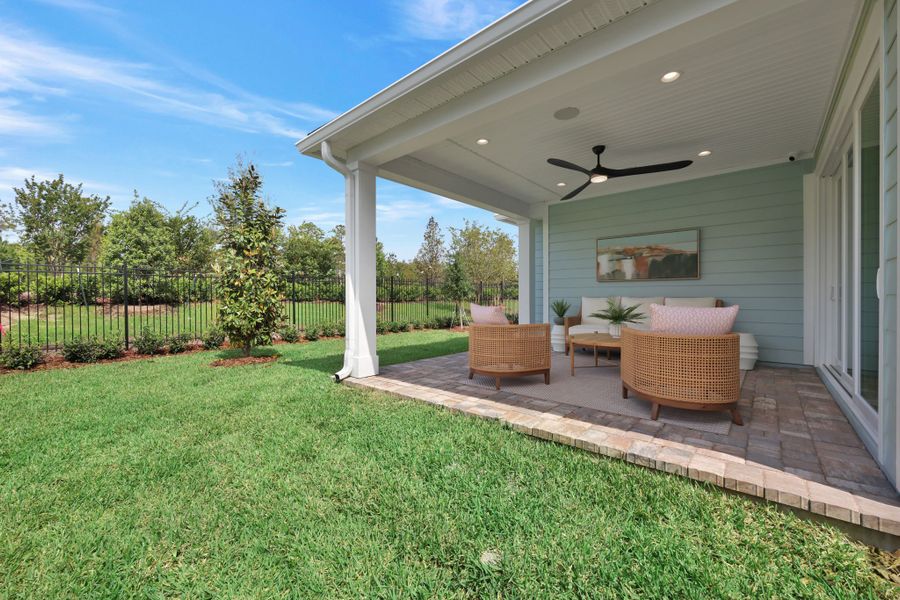 Representative exterior details of a home built from the Atlas by Riverside Homes in Seabrook Village at Nocatee, Ponte Vedra (Image 34).
