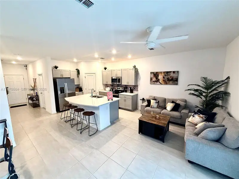 Furnished interior view inside a new home in , Kissimmee (Image 3).