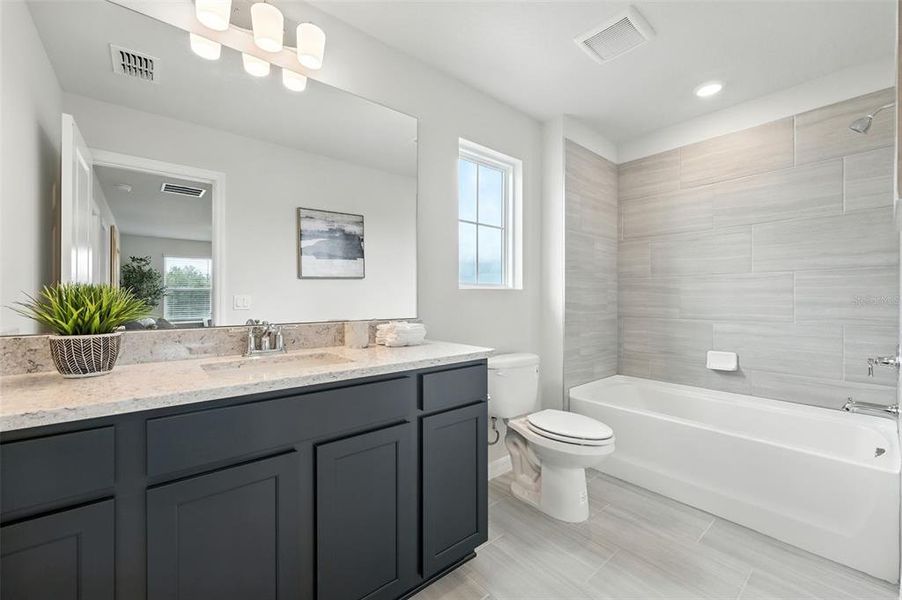 Furnished interior view inside a new home in Amelia Groves, St. Cloud (Image 3).
