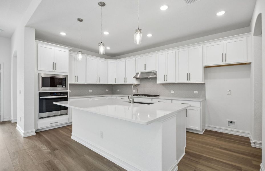 Furnished interior view inside a new home in Westside Preserve, Midlothian (Image 5).