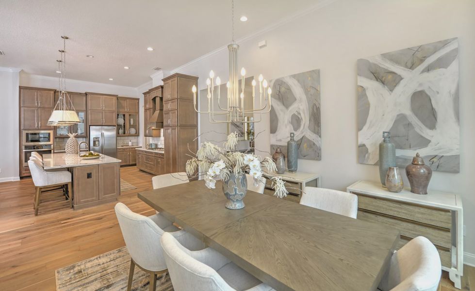 Furnished interior view inside a new home in Seven Pines, Jacksonville (Image 24).