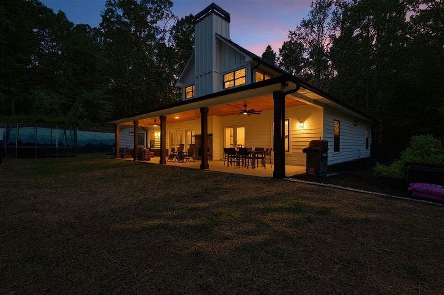 Exterior details and patio area of a home in , Jasper (Image 24).