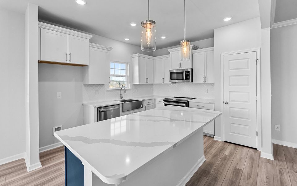 Furnished interior view inside a new home in Fieldstone, Lexington (Image 8).