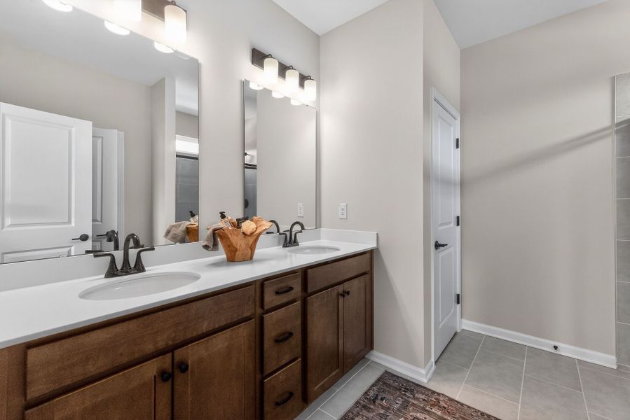 Furnished interior view inside a new home in Cape Overlook, Lillington (Image 13).