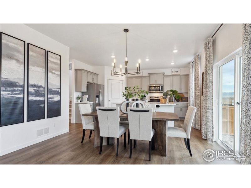 Furnished interior view inside a new home in Lakeside Canyon, Mead (Image 14).
