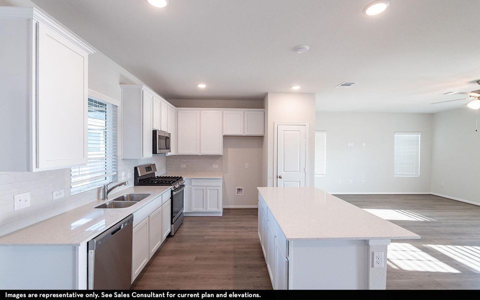Furnished interior view inside a new home in Brooklands, Hutto (Image 4). Furnished interior view inside a new home in Brooklands, Hutto (Image 4).