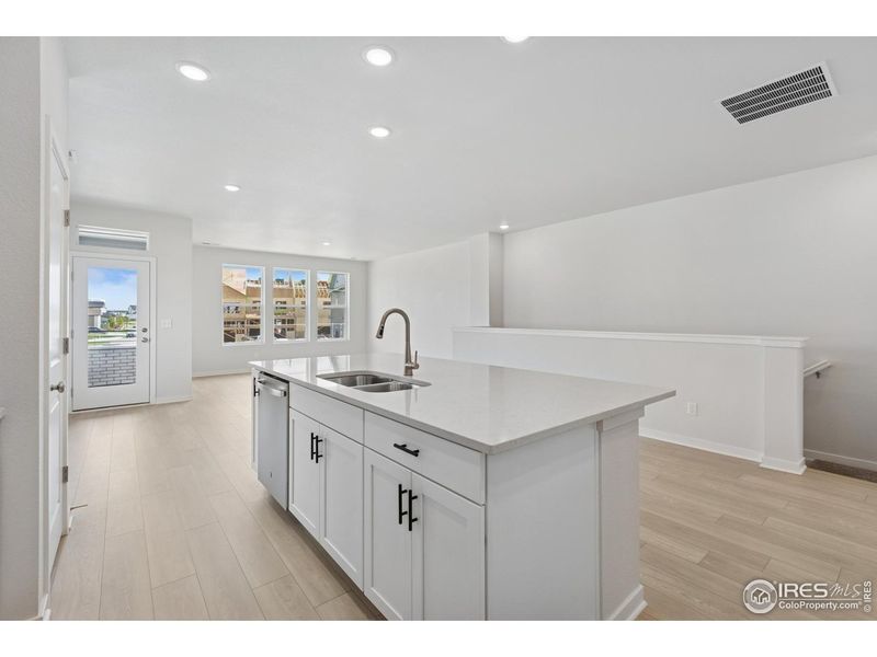 Furnished interior view inside a new home in , Loveland (Image 7).