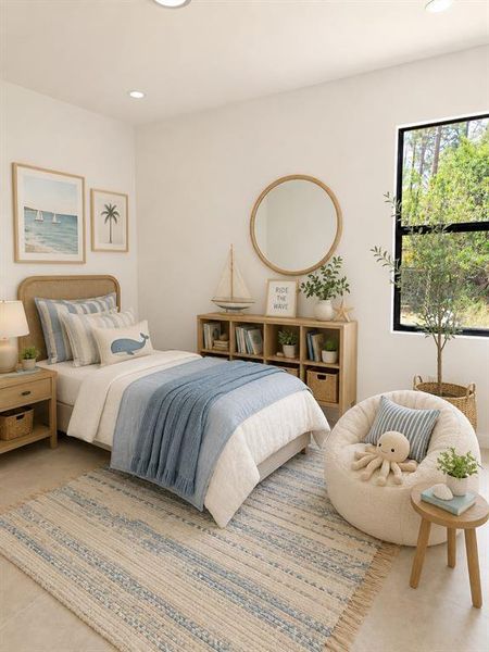 Furnished interior view inside a new home in , Lehigh Acres (Image 5).