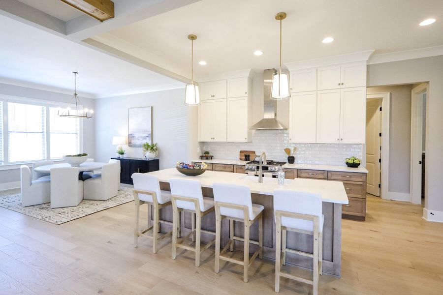 Furnished interior view inside a new home in Faith View, Ooltewah (Image 19).