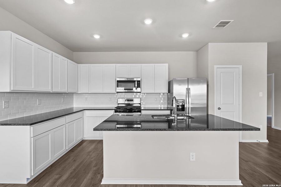 Furnished interior view inside a new home in Summerlin, San Antonio (Image 13).