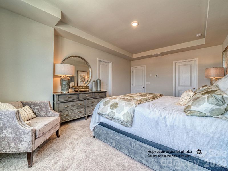 Furnished interior view inside a new home in Redhawk, Belmont (Image 7).