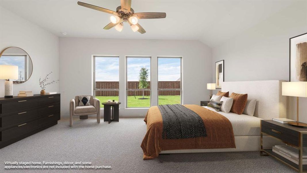 Furnished interior view inside a new home in Meraki, Forney (Image 5).