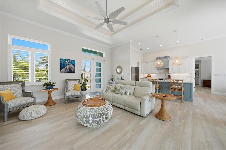 Furnished interior view inside a new home in , Punta Gorda (Image 36).