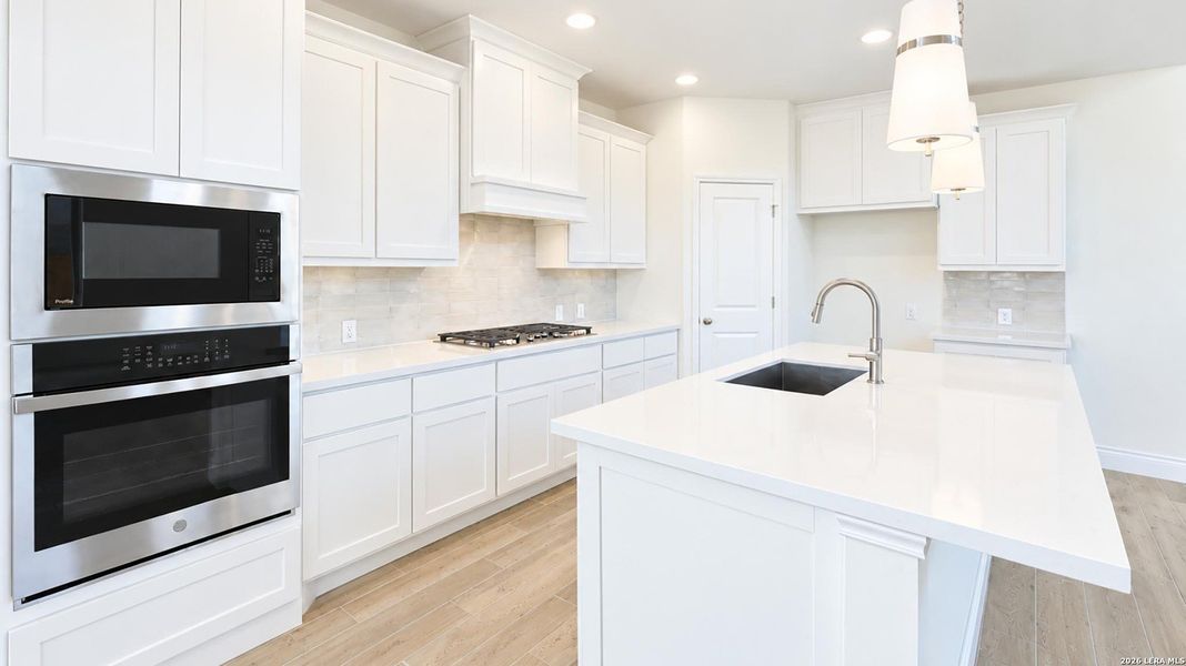 Furnished interior view inside a new home in Legacy at Lake Dunlap, New Braunfels (Image 13).