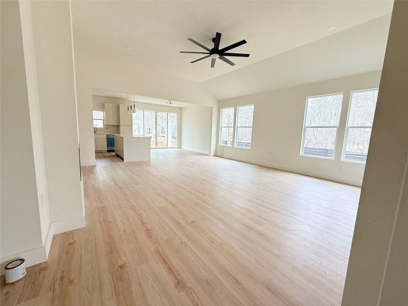 Unfurnished living room current stage of construction