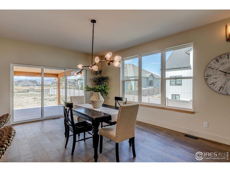 Furnished interior view inside a new home in , Berthoud (Image 41).
