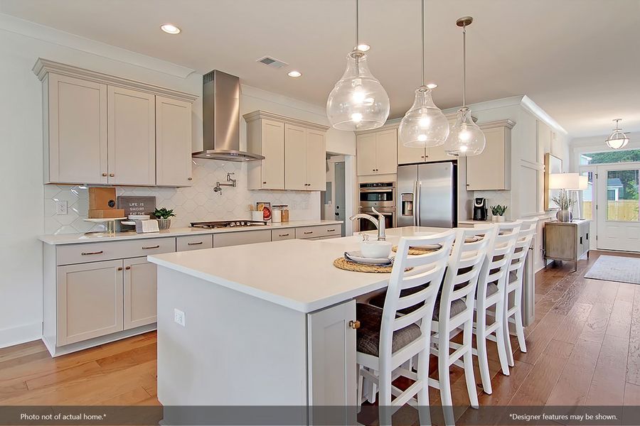 Furnished interior view inside a new home in Porter Ridge, Elgin (Image 4).