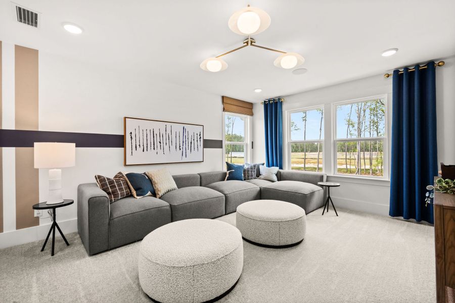 Furnished interior view inside a new home in Sun City Hilton Head, Bluffton (Image 38).