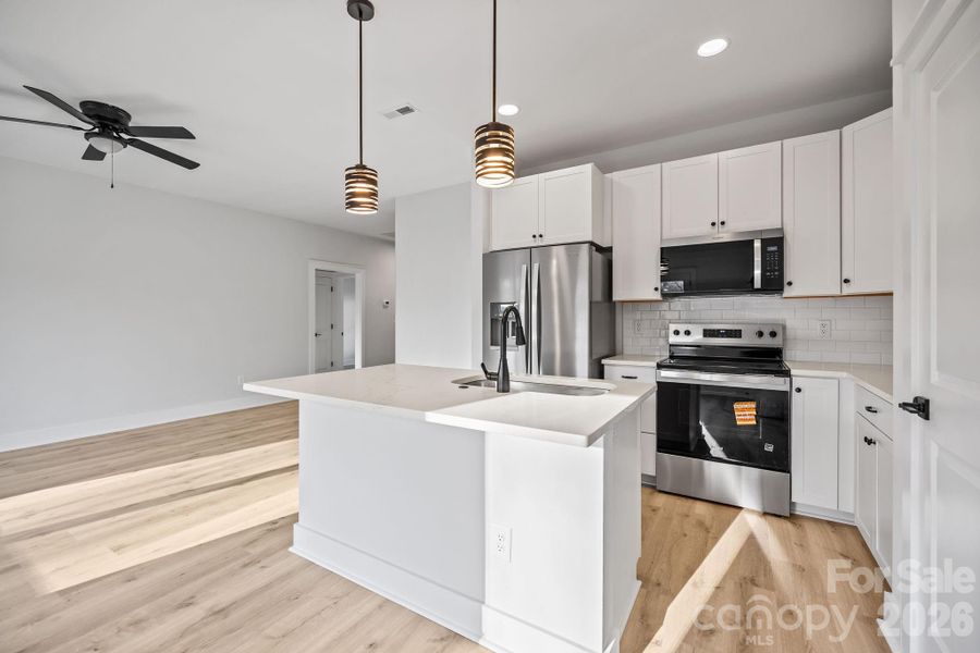 Furnished interior view inside a new home in , Gastonia (Image 5).