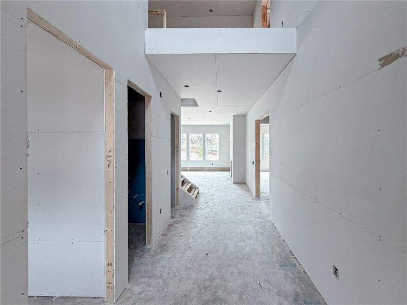 In-progress construction of a new home in Ashbury Commons, Powder Springs, GA (Image 53). In-progress construction of a new home in Ashbury Commons, Powder Springs, GA (Image 53).