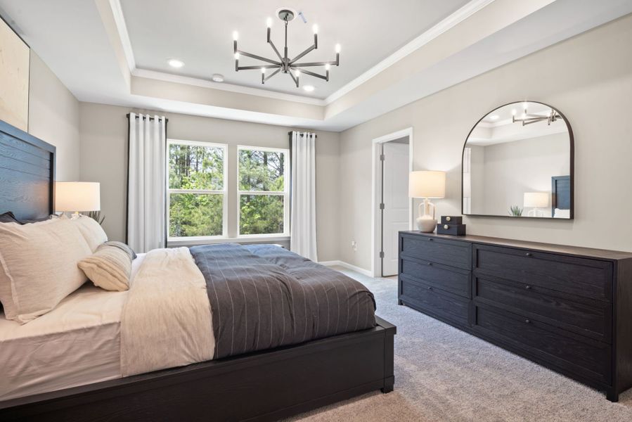 Furnished interior view inside a new home in Everton, Durham (Image 18).