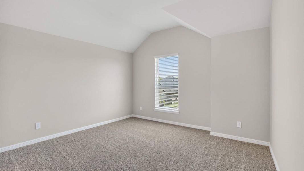 Representative unfurnished interior of a home built from the Wimberley by D.R. Horton in Lakeview Pointe, Midlothian (Image 46).