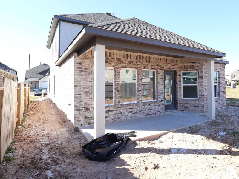 Exterior details and patio area of a home in Marvida, Cypress (Image 3). Exterior details and patio area of a home in Marvida, Cypress (Image 3).