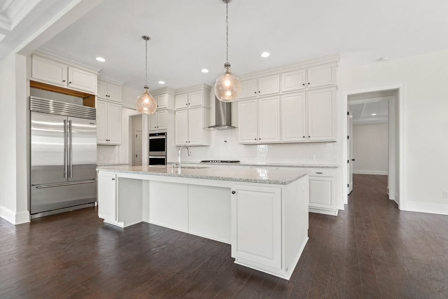 Representative furnished interior of a home built from the Princeton by Greybrook Homes in Harbor Watch, Statesville (Image 14).
