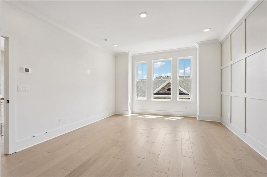 Spacious, unfurnished interior of a new home in Park Walke, Alpharetta (Image 59).
