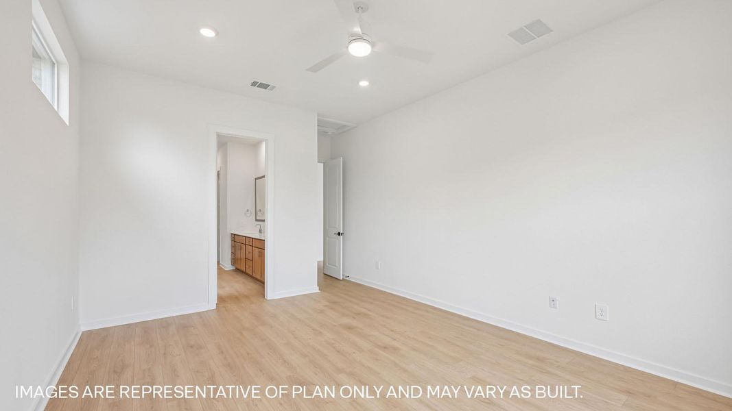 Representative unfurnished interior of a home built from the The Ingram by D.R. Horton in The Enclave at Bar W Ranch, Leander (Image 22).