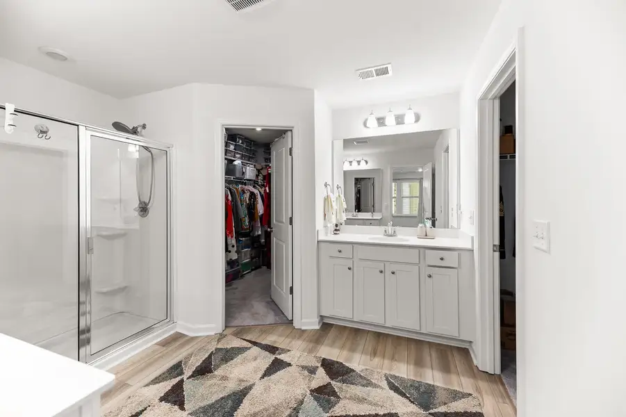 Furnished interior view inside a new home in Boykins Run Townhomes, Moncks Corner (Image 11).