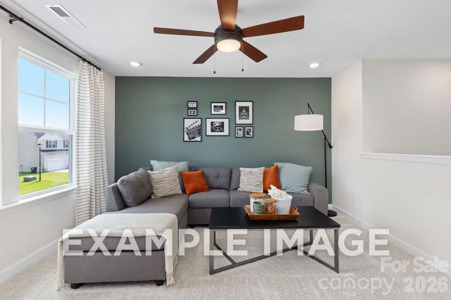 Furnished interior view inside a new home in Windgate, Mooresville (Image 13).